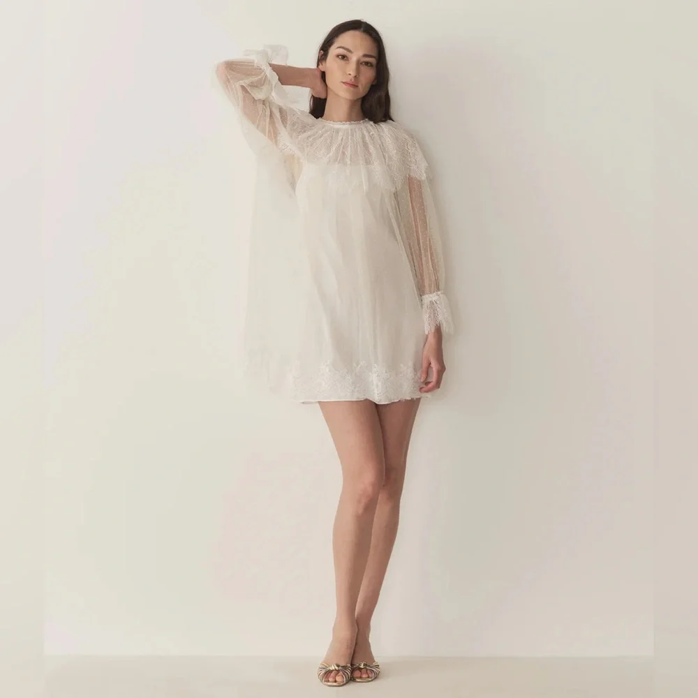 DOEN LILITH DRESS IN CREME DE LUNE, brand new, never worn, no flaws.
